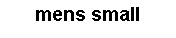 mens small